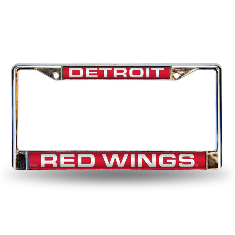 Red Wings Red Lasers Chrome Frame