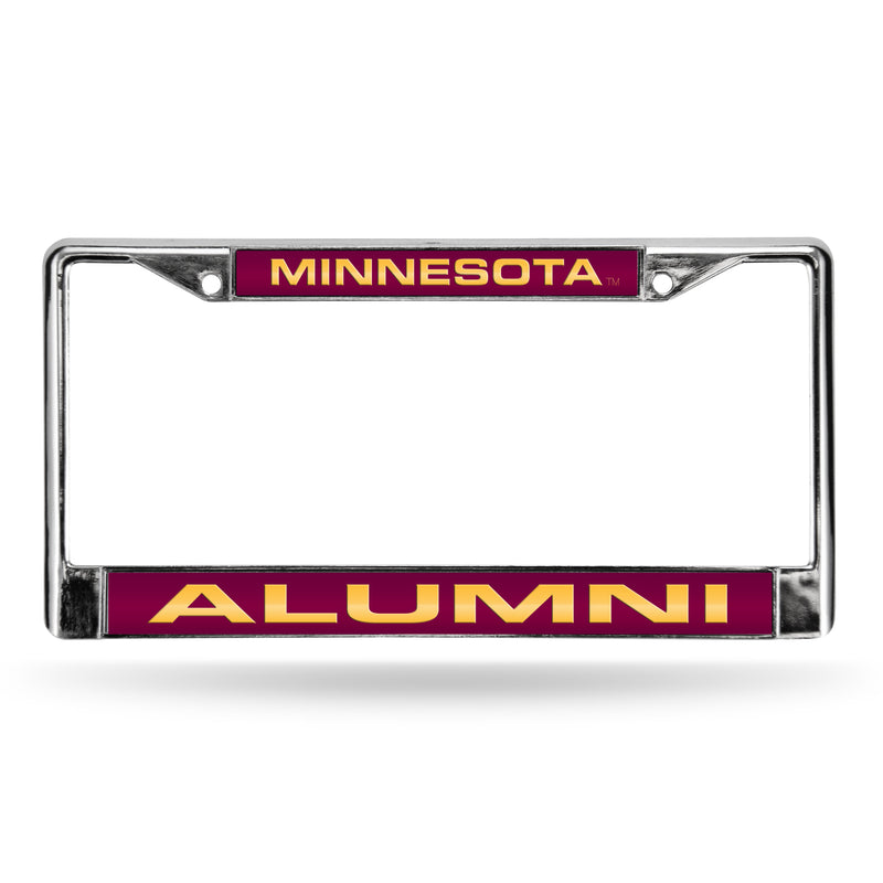 Minnesota Alumni Laser Chrome Frame