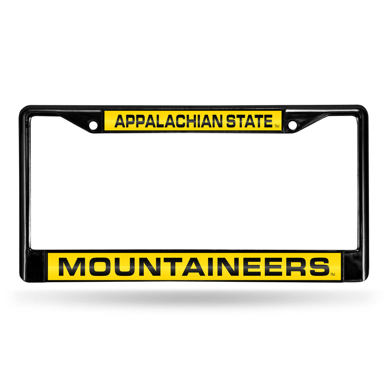 Appalachian State Black Laser Chrome Frame