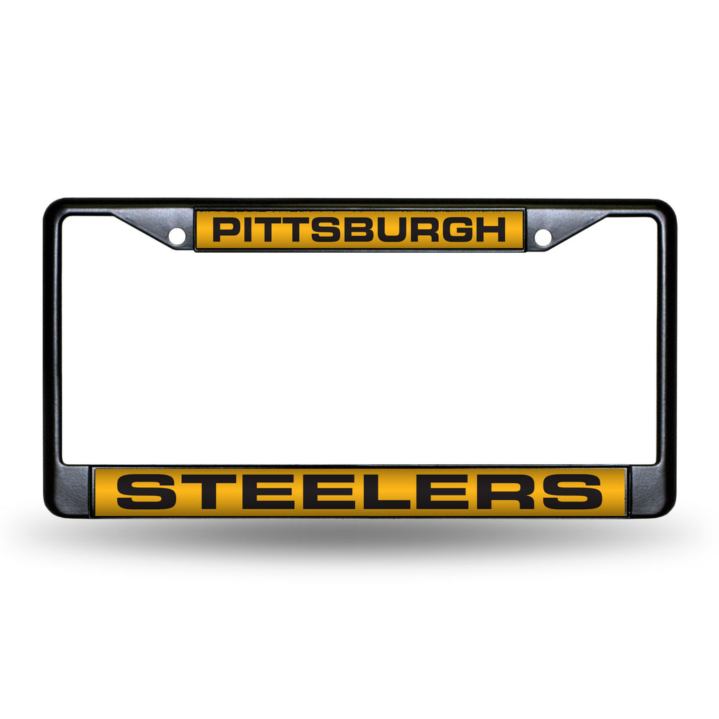 Pittsburgh Steelers #1 Fan Metal License Plate