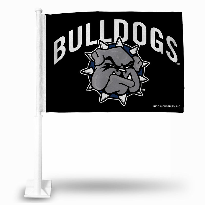 NCAA Southwestern Oklahoma State  Bulldogs Double Sided Car Flag -  16" x 19" - Strong Pole that Hooks Onto Car/Truck/Automobile By Rico Industries