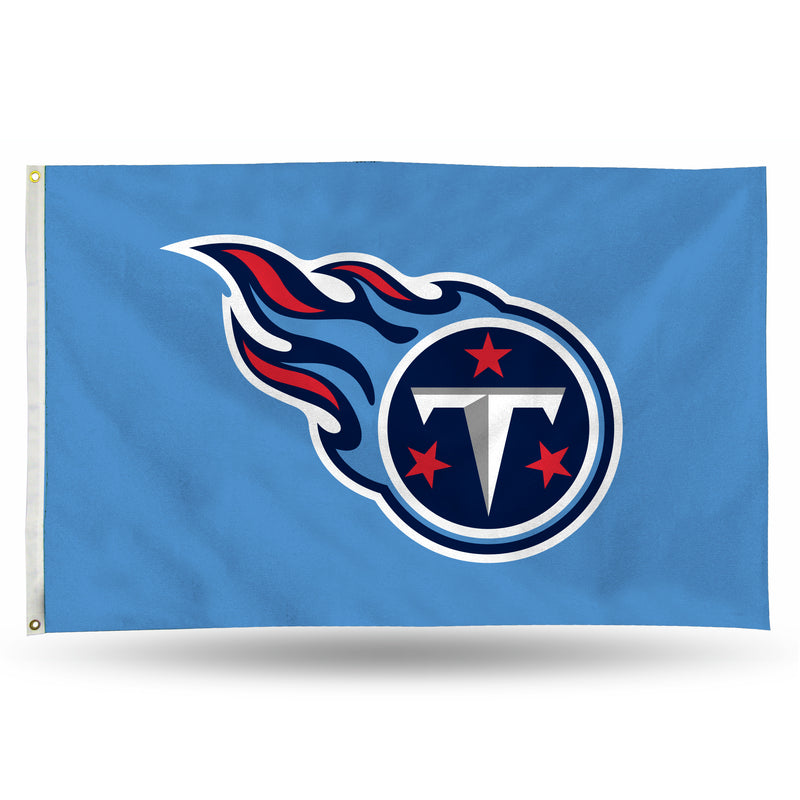 NFL Tennessee Titans 3' x 5' Classic Banner Flag - Single Sided - Indoor or Outdoor - Home Décor By Rico Industries