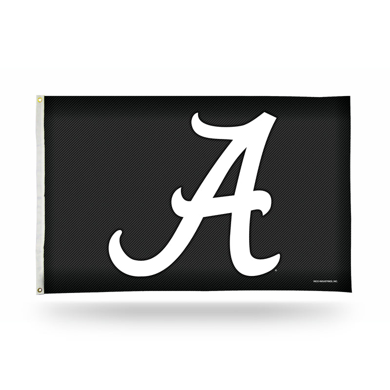 Alabama University - Carbon Fiber Design - Banner Flag (3X5)