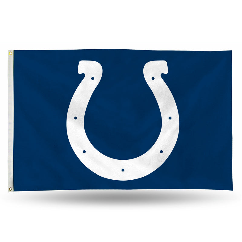 NFL Indianapolis Colts 3' x 5' Classic Banner Flag - Single Sided - Indoor or Outdoor - Home Décor By Rico Industries