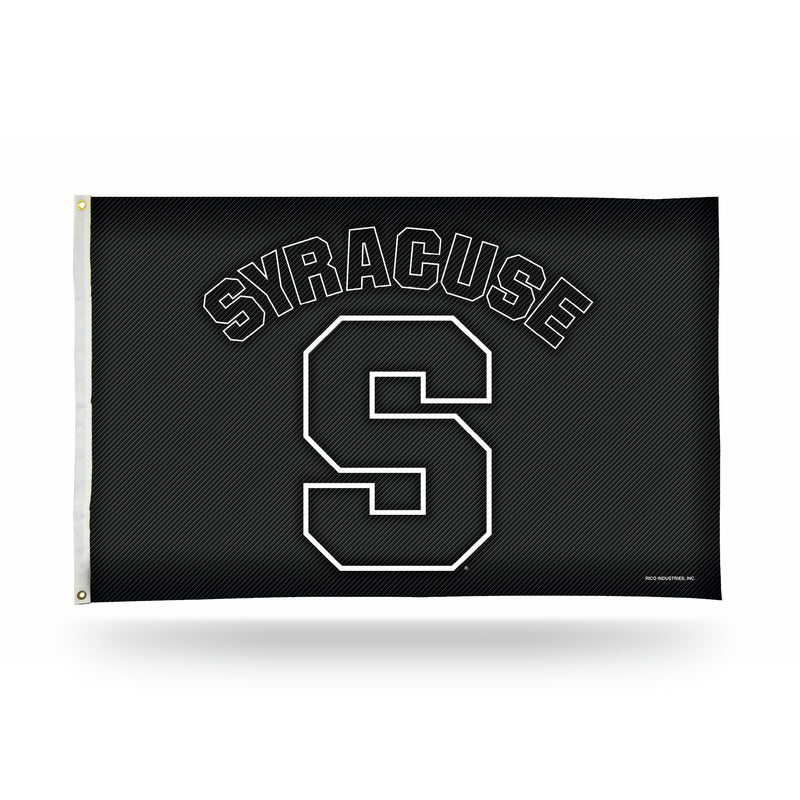 Syracuse University - Carbon Fiber Design - Banner Flag (3X5)