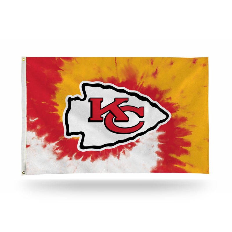 Kansas City Chiefs - Tie Dye Design - Banner Flag (3X5)