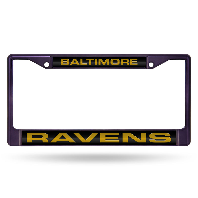 Ravens  Laser  Chrome Frame