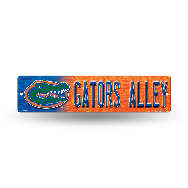 NCAA Florida Gators Plastic 4" x 16" Street Sign By Rico Industries