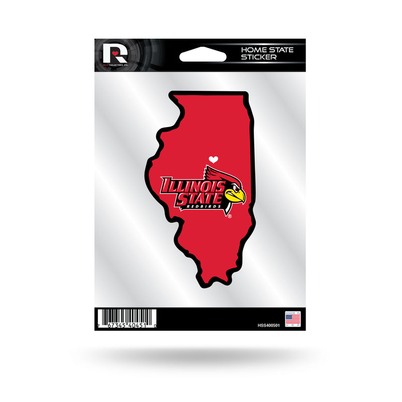 Illinois State Home State Sticker