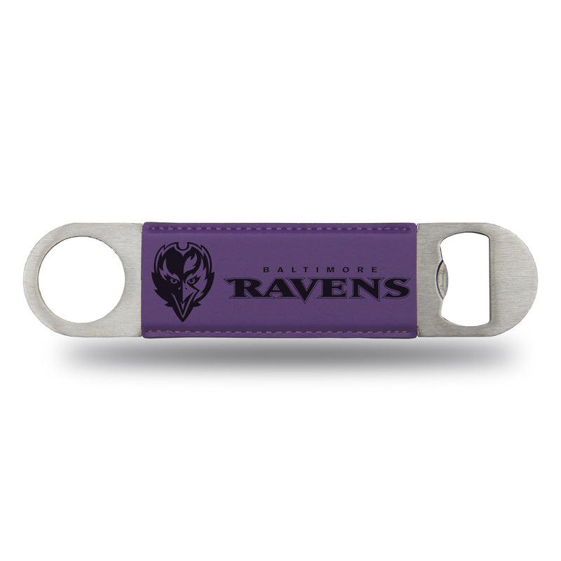 NFL Rico Industries Ravens Laser Engraved Purple Bar Blade