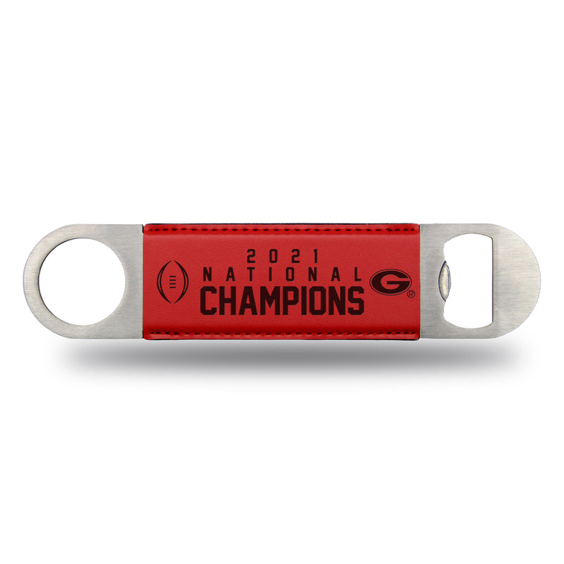 Georgia University 2021-22 CFP National Champions Laser Engraved Bar Blade (Red)