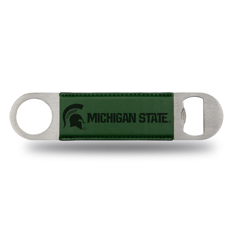 NCAA Rico Industries Michigan State Laser Engraved Green Bar Blade
