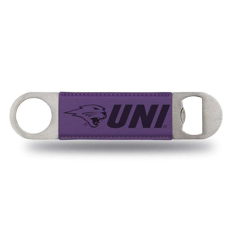 NCAA Rico Industries Northern Iowa Laser Engraved Purple Bar Blade