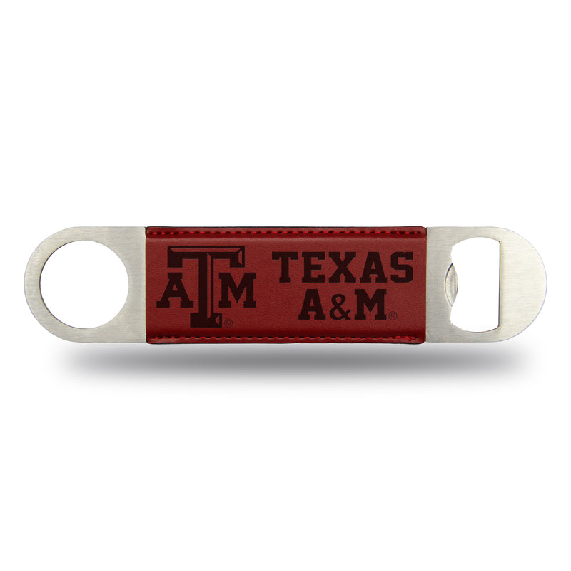 NCAA Rico Industries Texas A&M Laser Engraved Maroon Bar Blade