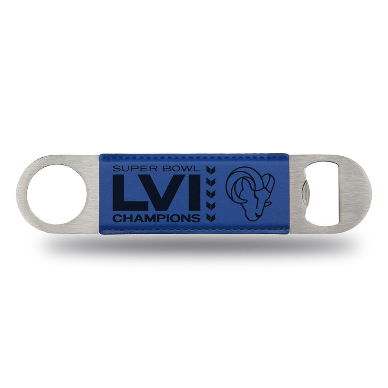 Rams 2022 Super Bowl LVI Champions Laser Engraved Bar Blade - Royal Blue