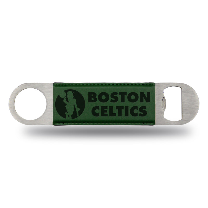 NBA Rico Industries Celtics Laser Engraved Green Bar Blade