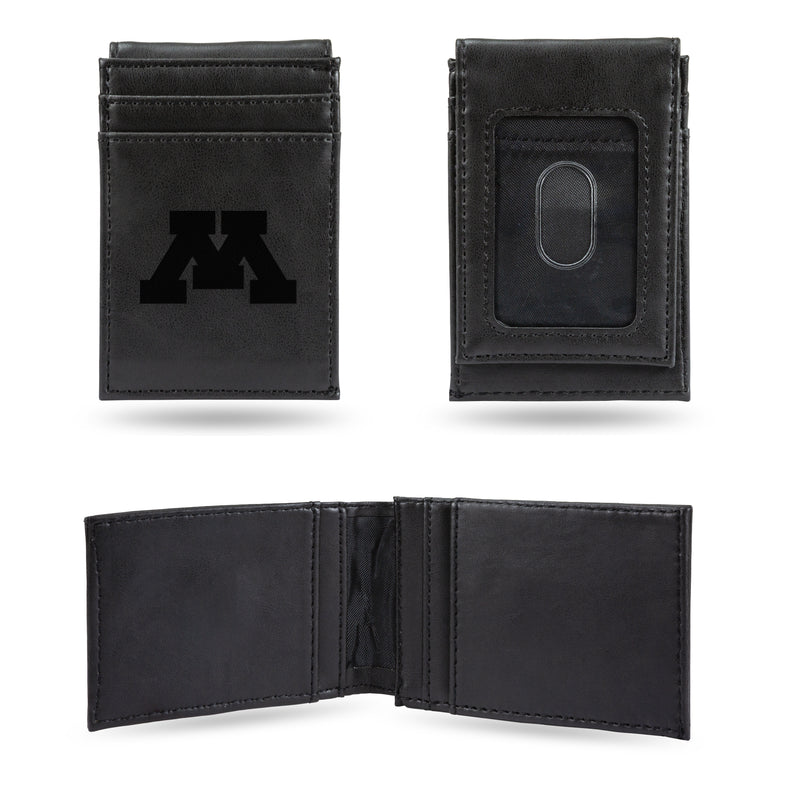 NCAA Minnesota Golden Gophers Premium Front Pocket Wallet - Compact/Comfortable/Slim By Rico Industries