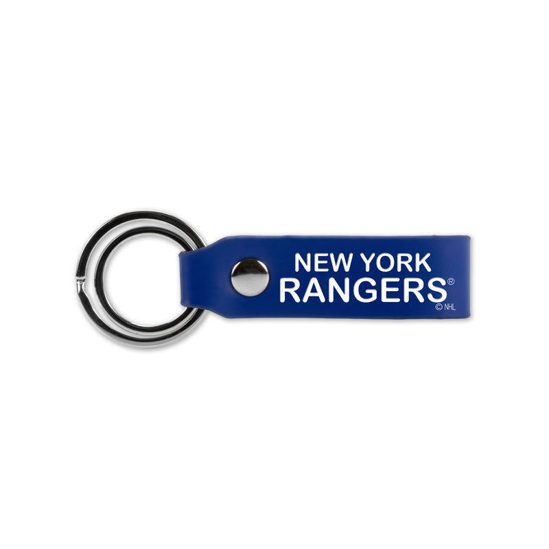 Rangers - Laser Engraved Silicone Keychain Strap - Royal