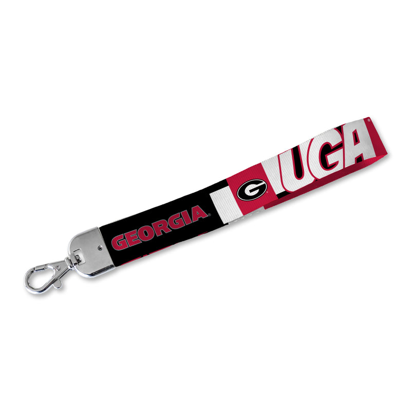 Georgia University Lanyard Keychain