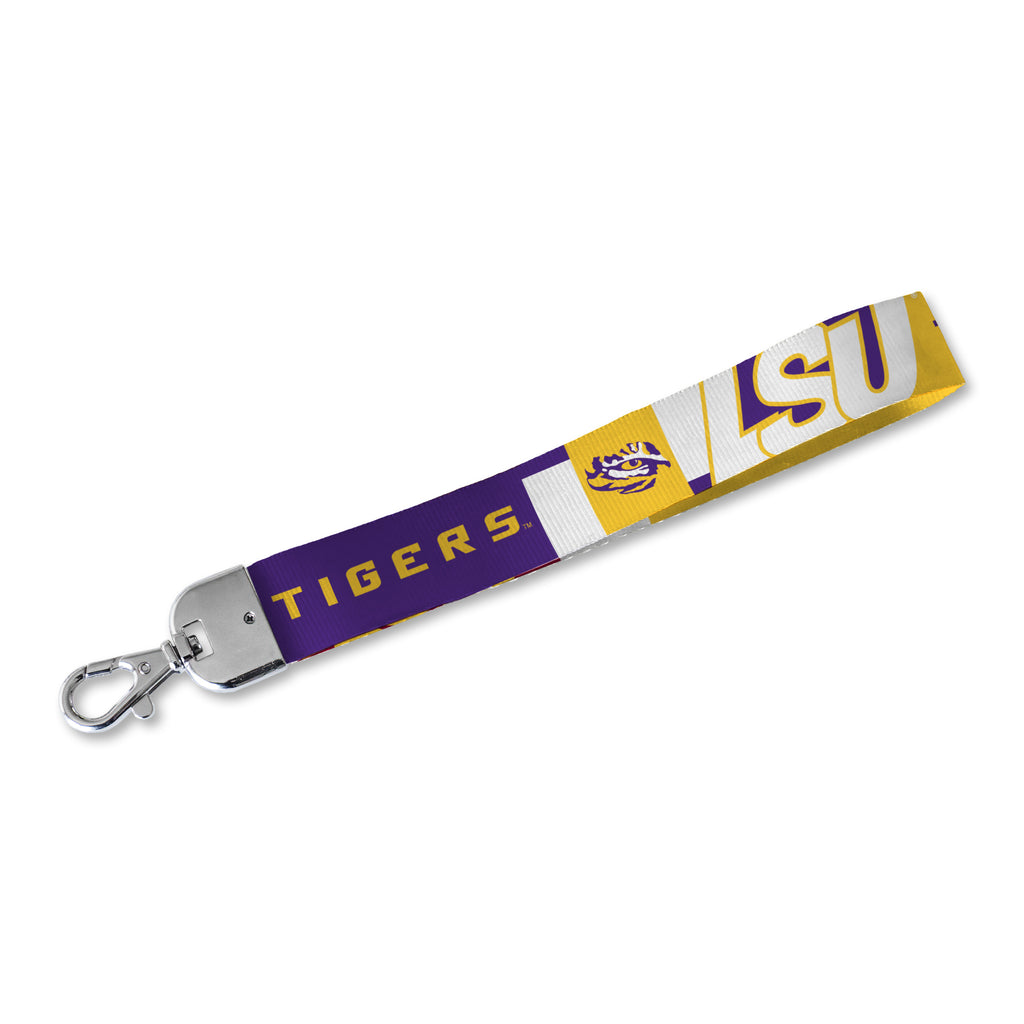 LSU Tigers 21" Lanyard Key Chain With Safety Release – Officially Licensed NCAA Siskiyou