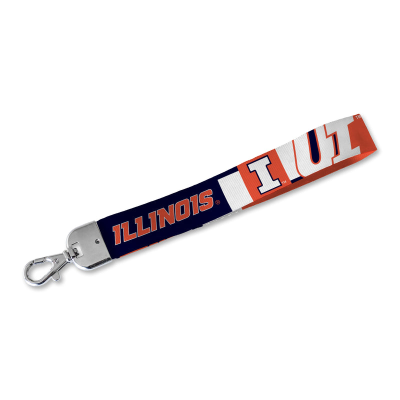 Illinois University Lanyard Keychain