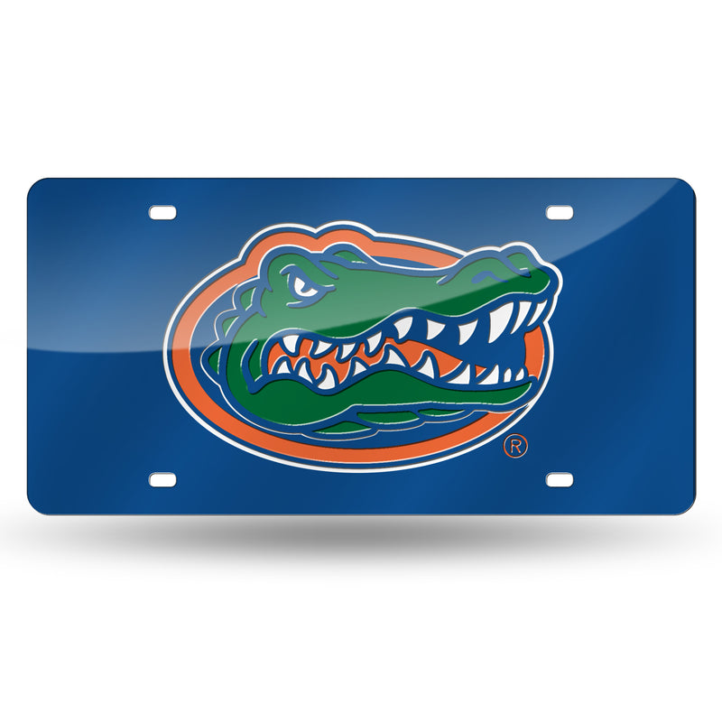 Florida Gators Colored Laser Cut Auto Tag