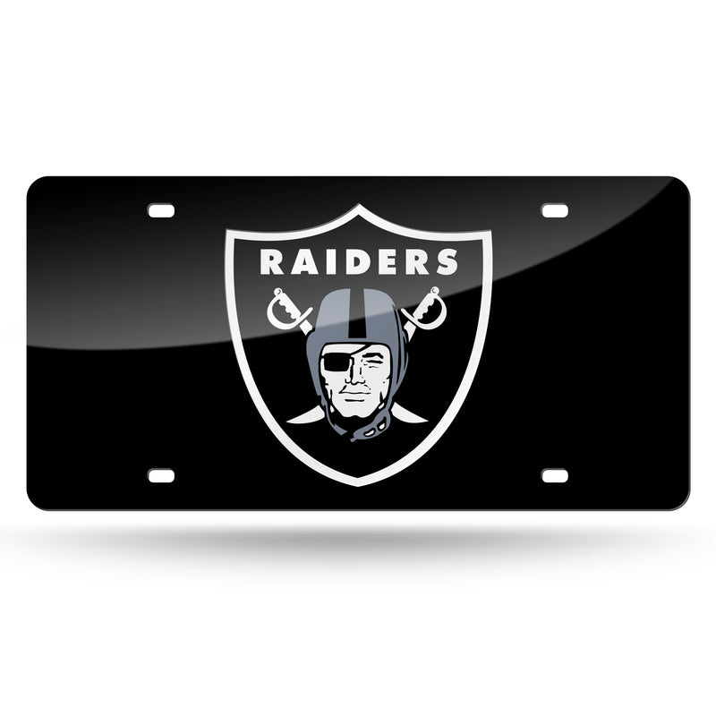 Las Vegas Raiders Colored Laser Cut Auto Tag