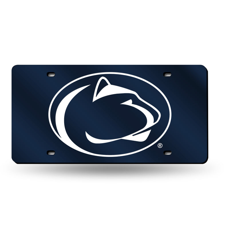 Penn State Nittany Lions Colored Laser Cut Auto Tag