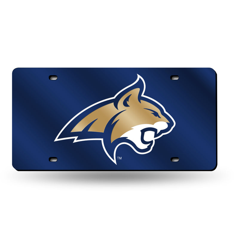 Montana State Bobcats Colored Laser Cut Auto Tag