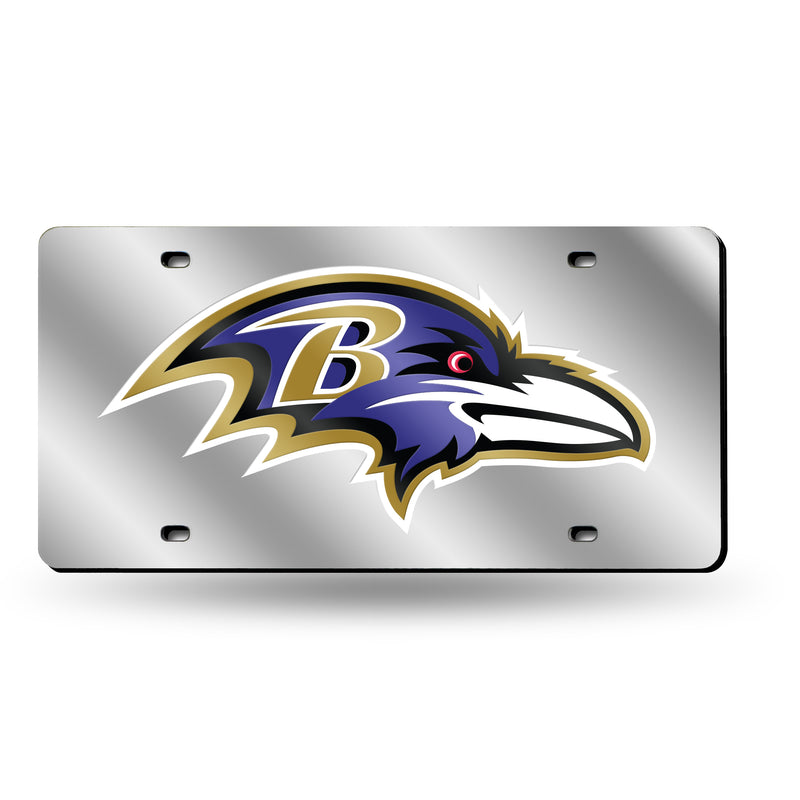 Baltimore Ravens Silver Laser Cut Tag