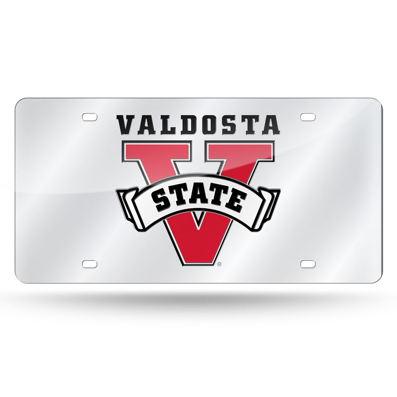 Valdosta State Blazers Silver Laser Cut Tag