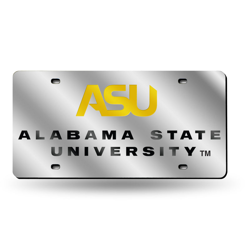 Alabama State Hornets Silver Laser Cut Tag