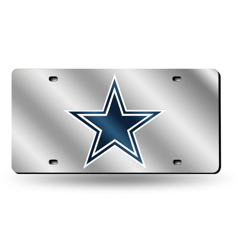 Dallas Cowboys Silver Laser Cut Tag