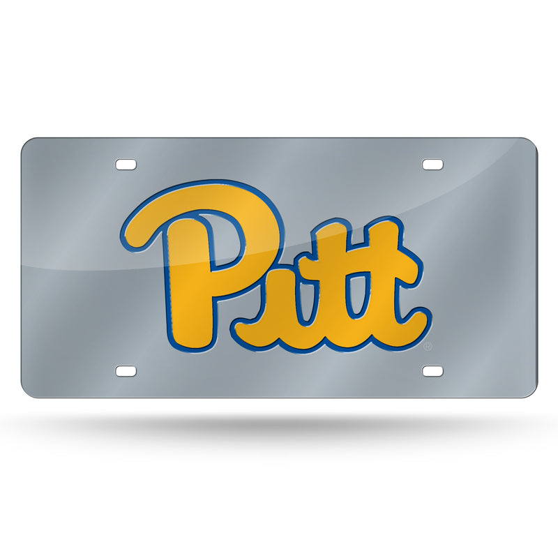 Pitt Panthers Silver Laser Cut Tag