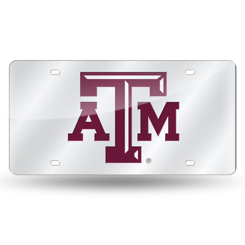 Texas A&M Aggies Silver Laser Cut Tag