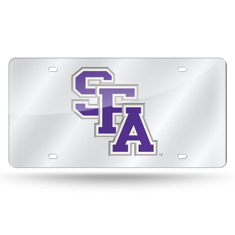 Stephen F. Austin Lumberjacks Silver Laser Cut Tag