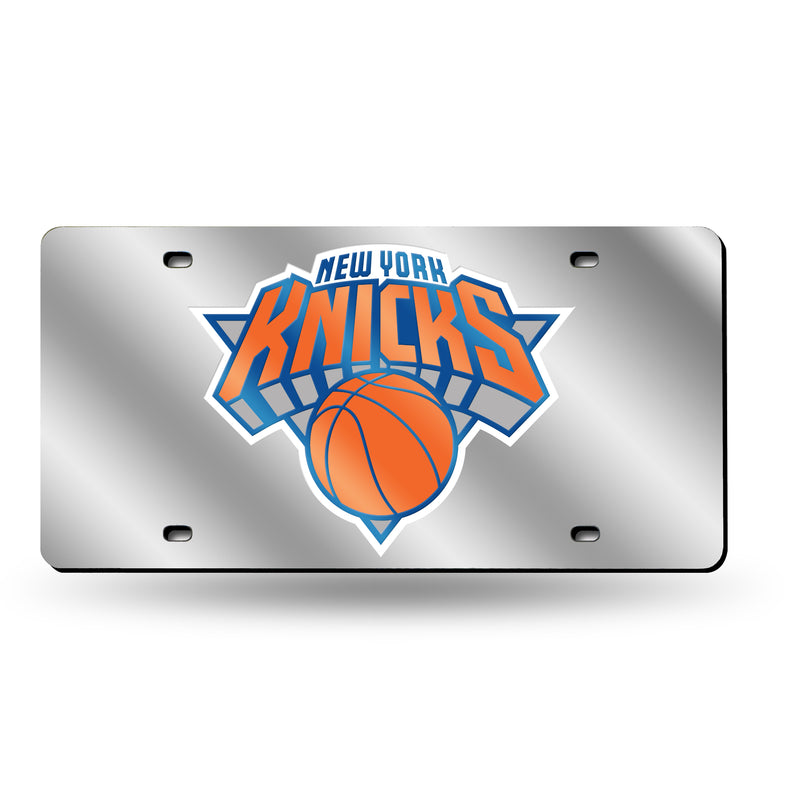 New York Knicks Silver Laser Cut Tag