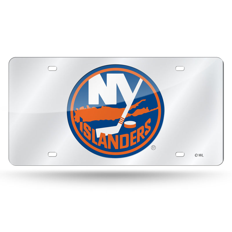 New York Islanders Silver Laser Cut Tag