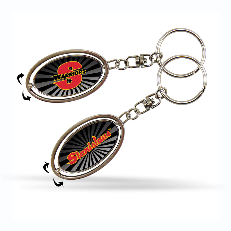 Cal State - Stanislaus Spinner Keychain