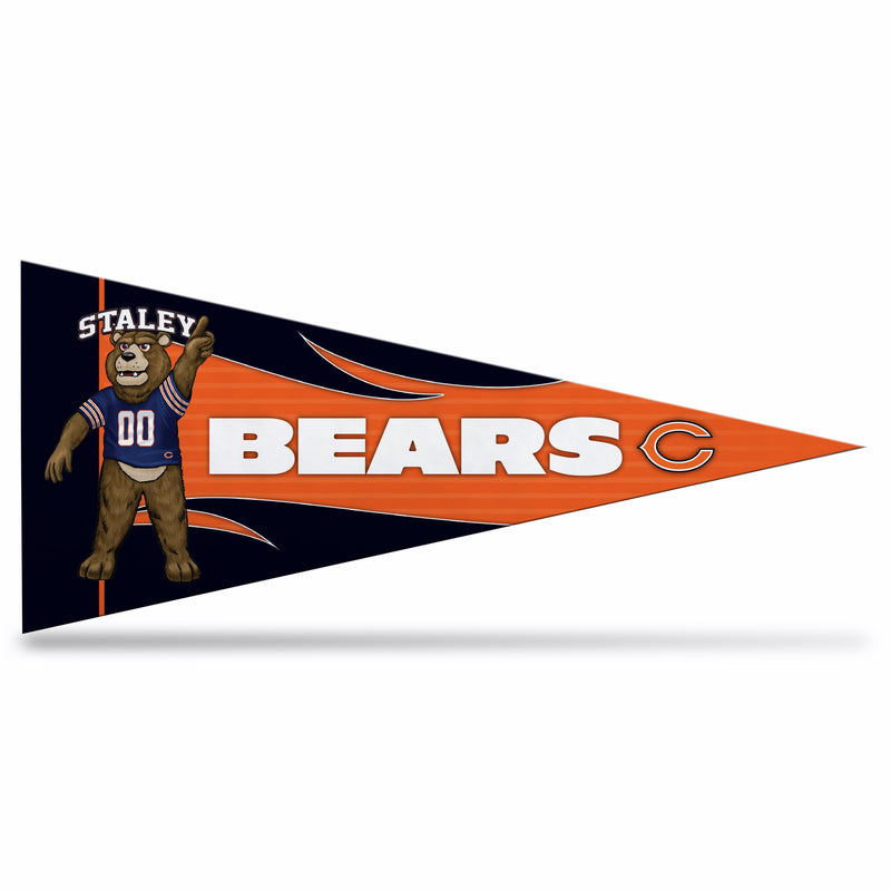 Chicago Bears Mascot "Staley" Mini Pennant