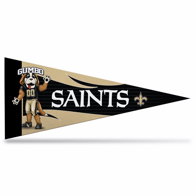 Saints Mascot Mini Pennant