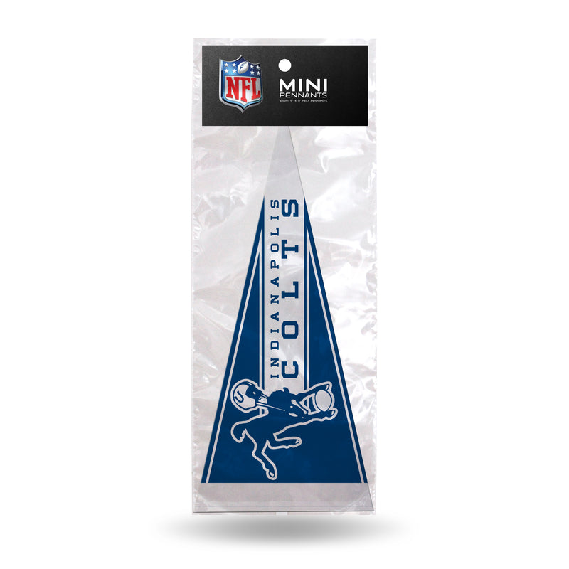 Colts Retro 8 Pack Mini Pennant Set