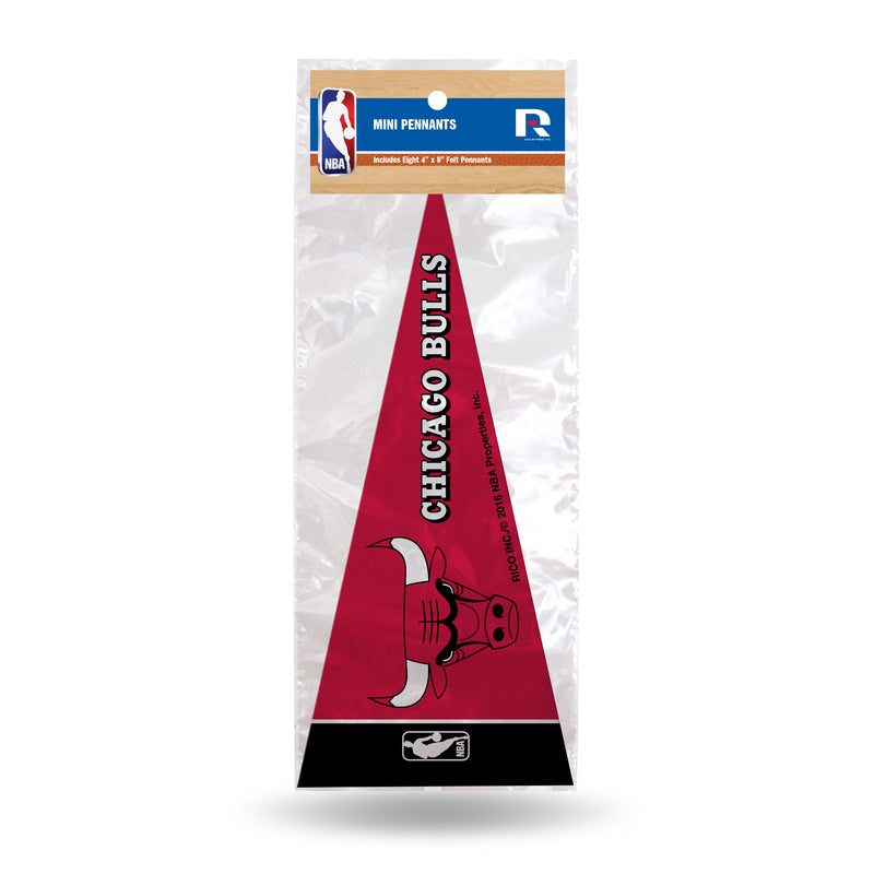 Bulls 24 Pc Mini Pennant Set