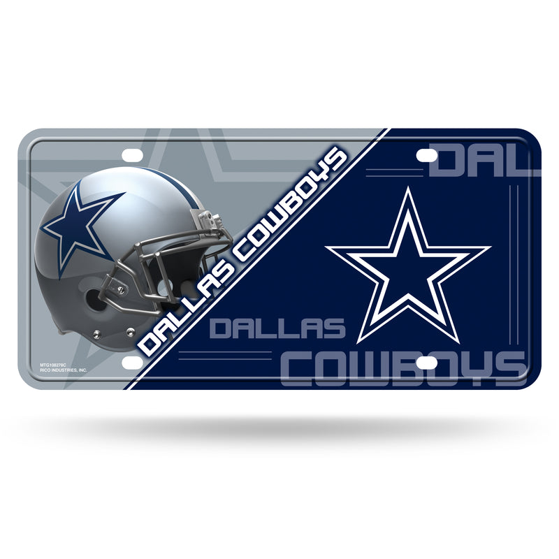 Cowboys Custom Metal Tag