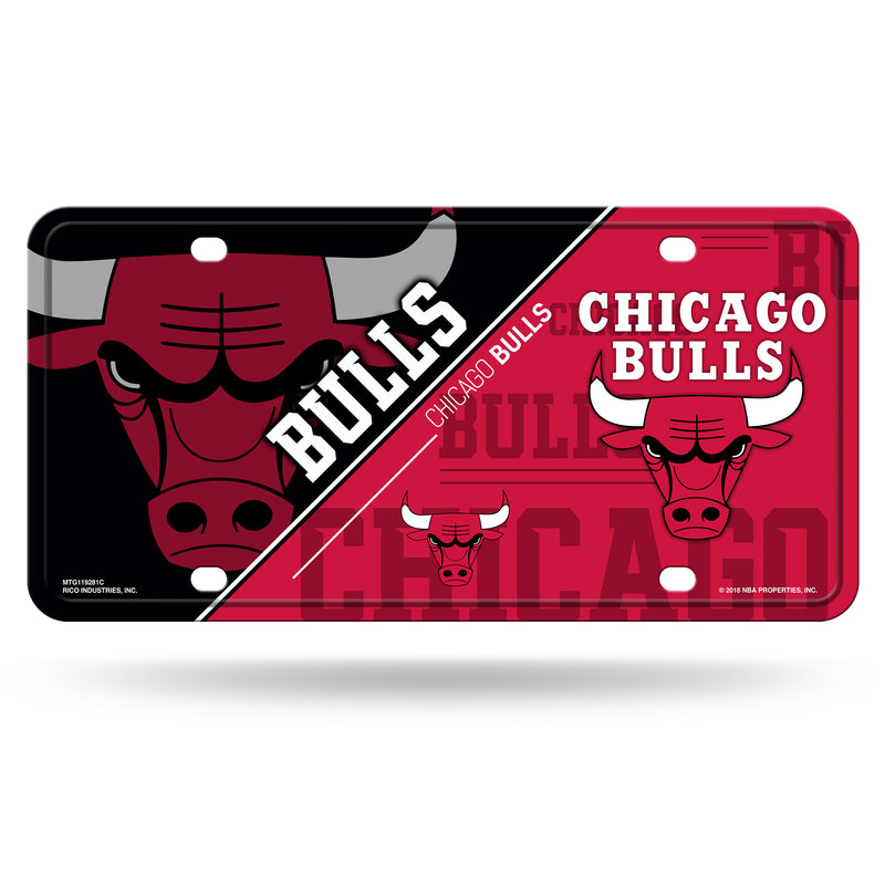 Bulls Split Design Metal Tag