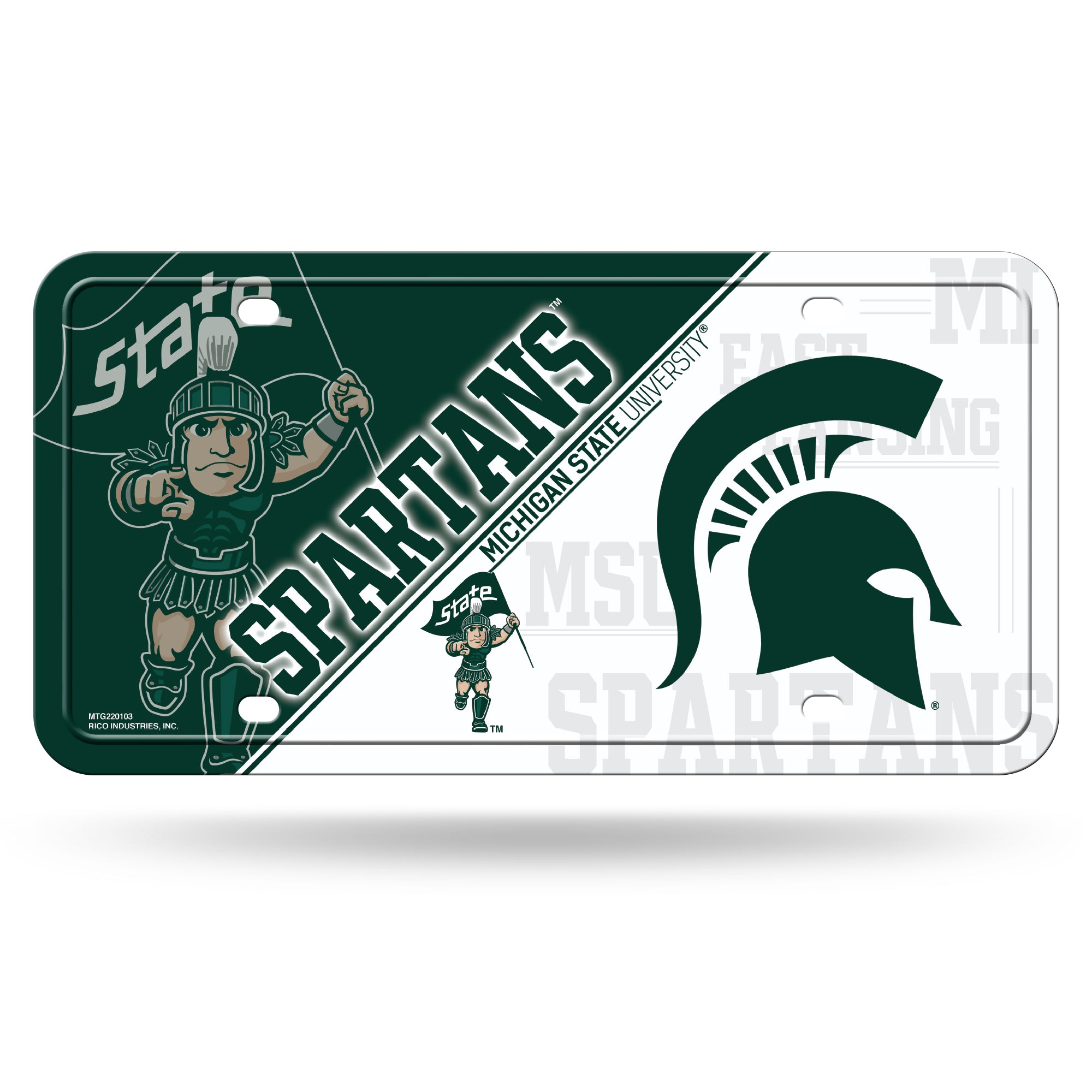 Michigan State Metal Tag