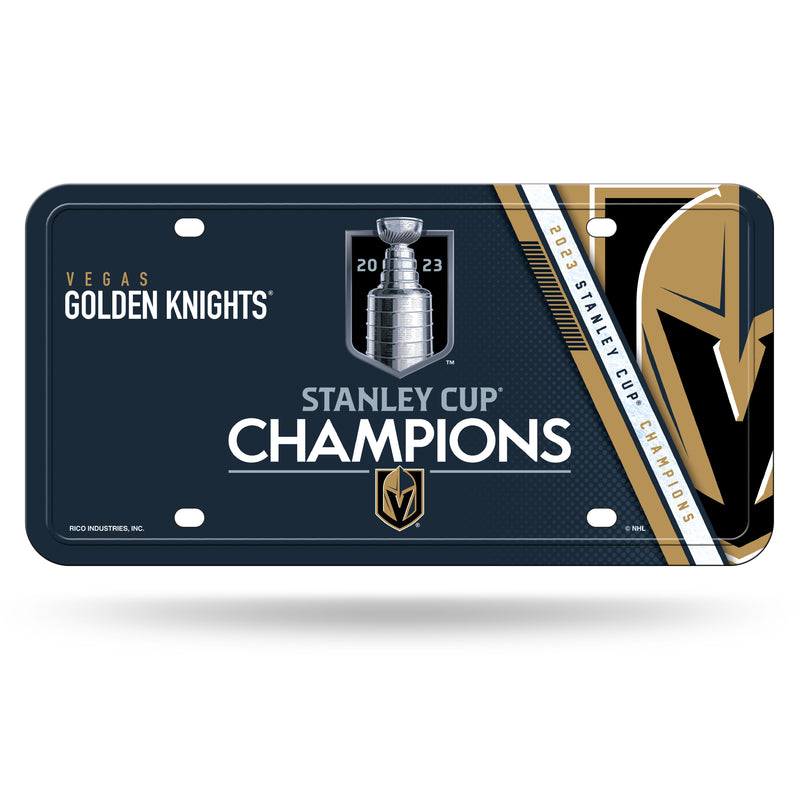 Vegas Golden Knights 2023 Stanley Cup Champions Metal Tag