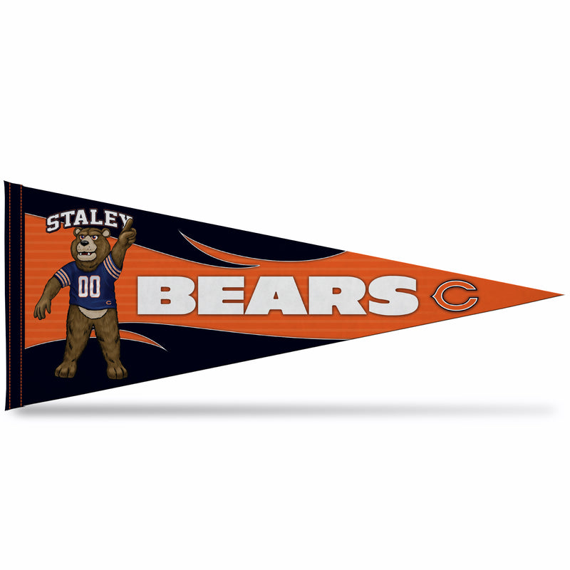 NFL Rico Industries Chicago Bears 12" x 30" Soft Felt Pennant - EZ to Hang