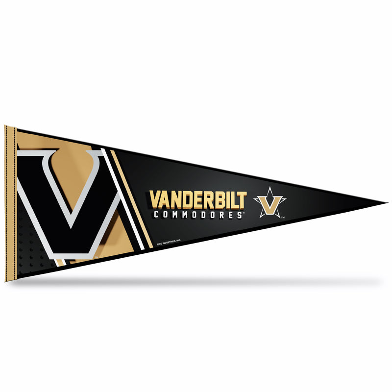 Vanderbilt Soft Felt 12" X 30" Pennant With Header Card