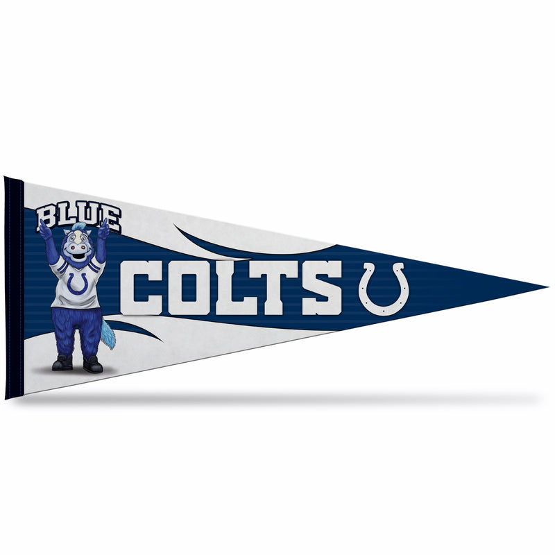 NFL Rico Industries Indianapolis Colts 12" x 30" Soft Felt Pennant - EZ to Hang